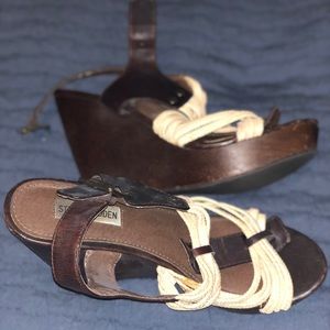 Steve Madden wedge sandals